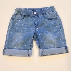 💙 Vigoss Girls Jean Shorts, polka-dot, size 10 💙